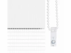 Clicnbuy Estor cebra 60x200 cm tejido ancho 55,9 cm poliéster