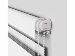 Discount Clicnbuy Estor cebra 115x230 cm tejido ancho 110,9 cm poliéster Blanco
