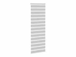 New Clicnbuy Estor cebra claro 85x200cm tejido ancho 80,9 cm poliéster Gris