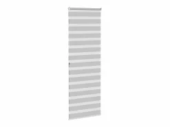 New Clicnbuy Estor cebra claro 85x200cm tejido ancho 80,9 cm poliéster Gris