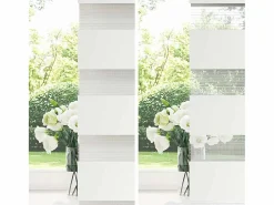 Outlet Clicnbuy Estor cebra claro 100x200cm tejido ancho 95,9cm poliéster Gris