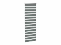 Clicnbuy Estor cebra oscuro 90x200cm tejido ancho 85,9 cm poliéster