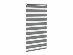 Best Clicnbuy Estor cebra oscuro 75x100cm tejido ancho 70,9 cm poliéster Gris