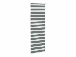 Clicnbuy Estor cebra oscuro 90x230cm tejido ancho 85,9 cm poliéster