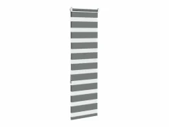 Clicnbuy Estor cebra oscuro 45x150cm tejido ancho 40,9 cm poliéster