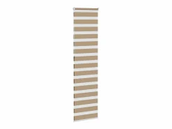 New Estor cebra marrón arena tejido ancho 50,9 cm poliéster Persianas De Interior