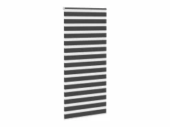 Discount Clicnbuy Estor cebra 105x230 cm tejido ancho 100,9 cm poliéster Negro