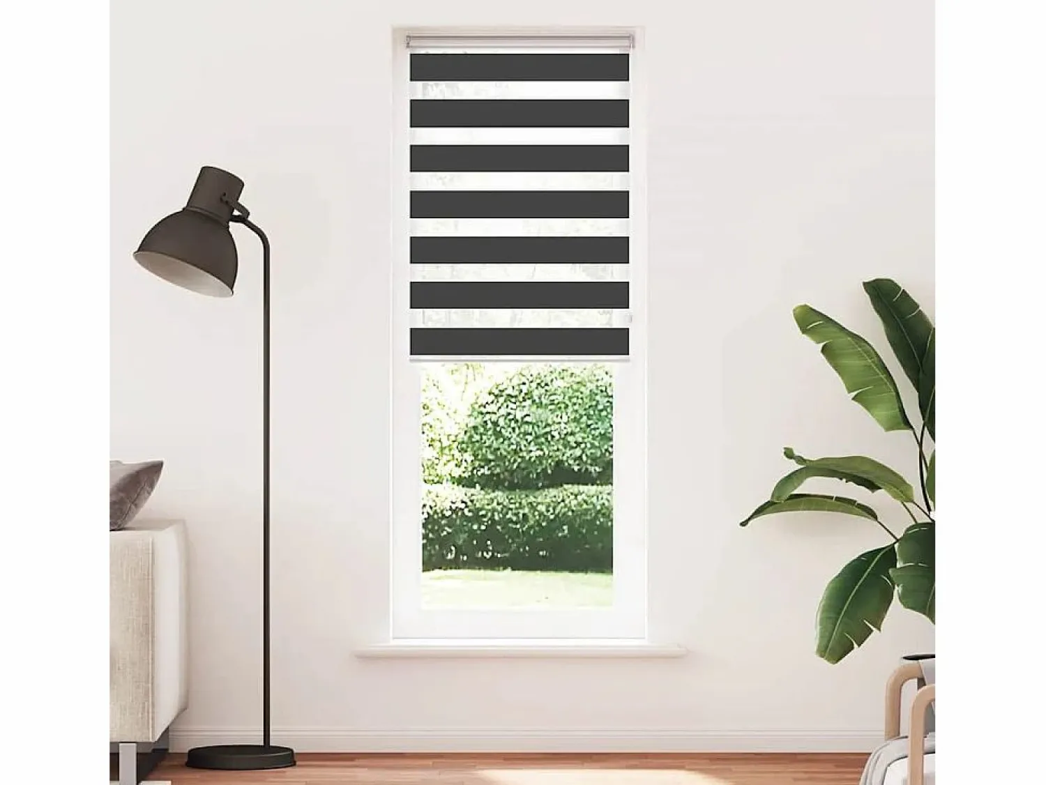 Clearance Estor cebra 85x200 cm tejido ancho 80,9 cm poliéster Persianas De Interior