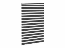 Best Clicnbuy Estor cebra 150x200 cm tejido ancho 145,9 cm poliéster Negro