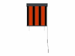 Estor enrollable de exterior y marrón 60x250 cm ES840873