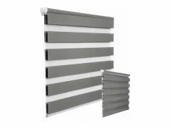 Sale Helloshop26 Estor enrollable de rayas de cebra día y noche para ventanas translúcidas o opacas efecto madera 70 x 150 cm gris 19_0000812 Marru00f3n