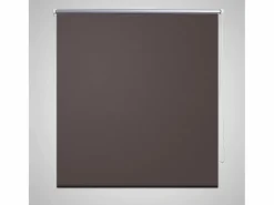 Helloshop26 Estor enrollable marrón opaco de 140 x 175 cm cortina para ventana persiana de privacidad 4102027