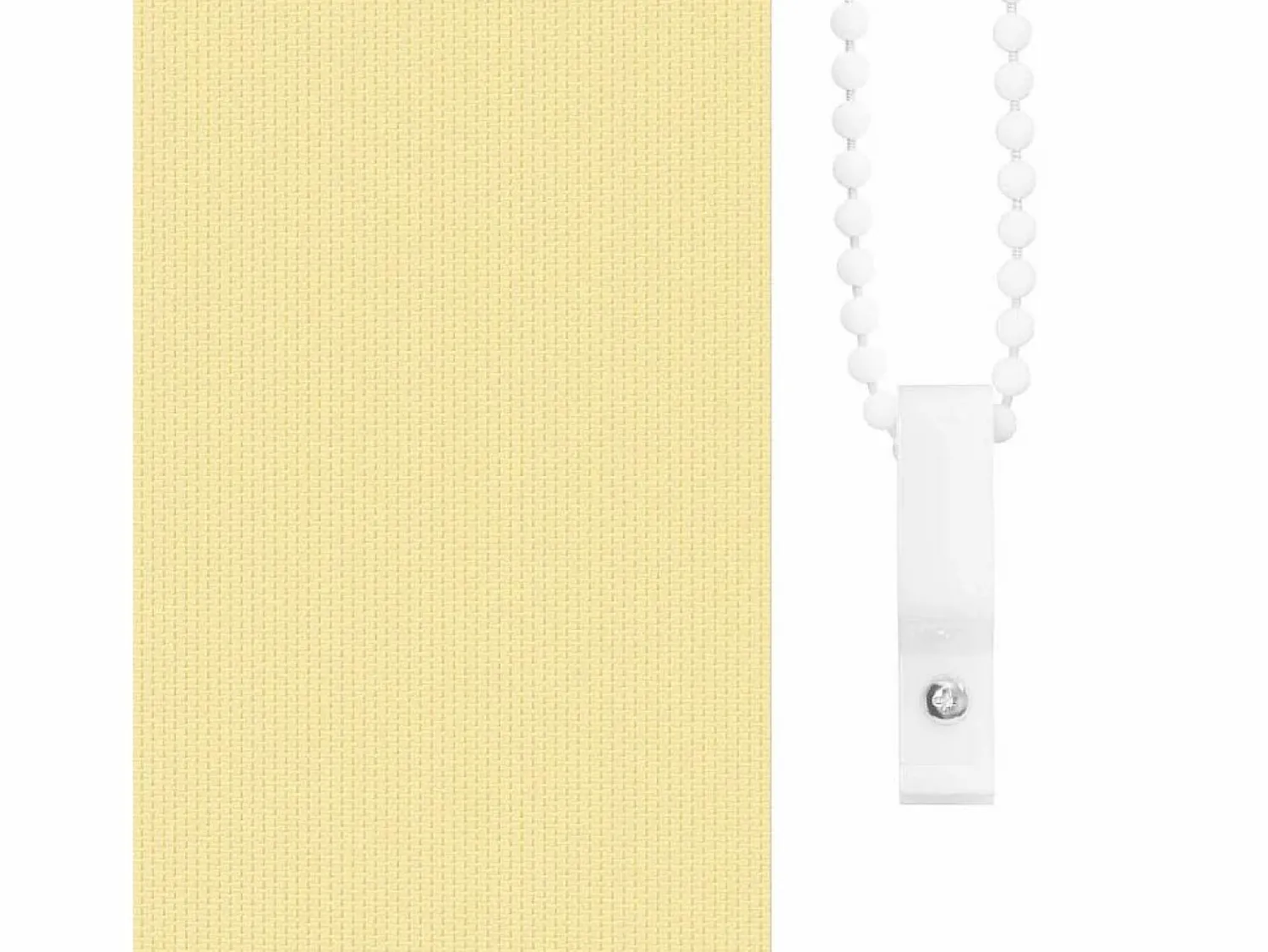 New Clicnbuy Estor Enrollable Opaco 115x150 cm Tela Ancho 110,7 cm Amarillo