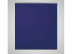 Clearance Estor enrollable opaco azul 60 x 120 cm cortina de ventana persiana de privacidad 4102136 Estor Y Toldo