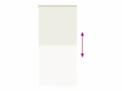 Sale Estor Enrollable Opaco Roto 105x230cm Tela Ancho 100,7cm Persianas De Interior
