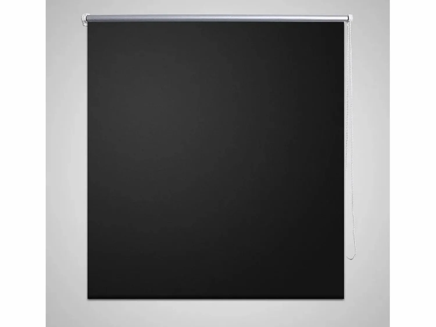 Helloshop26 Estor enrollable opaco de 120 x 230 cm cortina para ventana persiana de privacidad 4102061 Negro