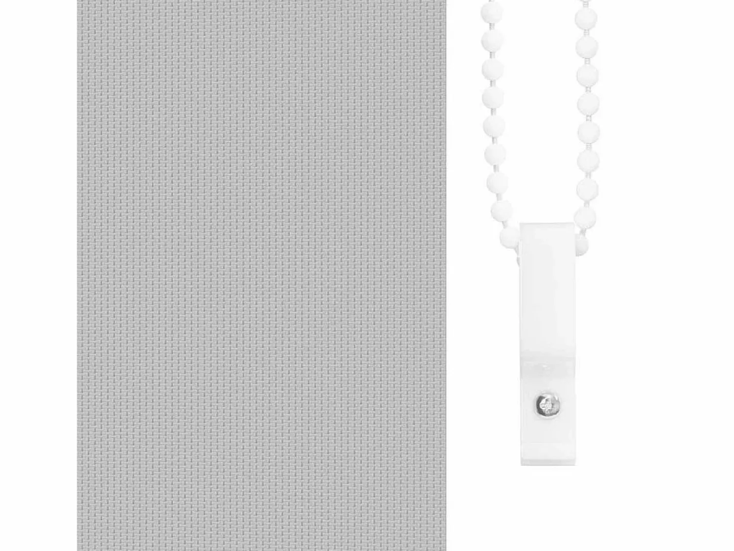 Clicnbuy Estor Enrollable Opaco claro 50x210 cm Tela Ancho 45,7 cm