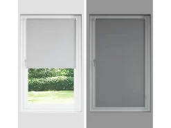 Outlet Estor Enrollable Opaco 40x230 cm Tela Ancho 35,7 cm Persianas De Interior