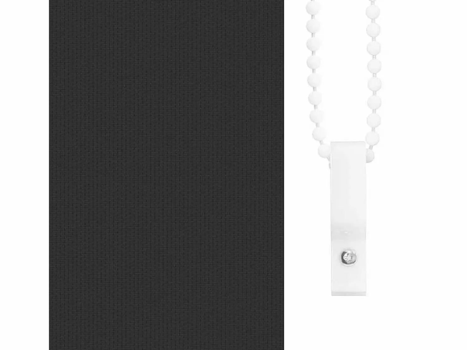 Discount Clicnbuy Estor Enrollable Opaco 115x230 cm Tela Ancho 110,7 cm Negro