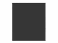 Online Clicnbuy Estor Enrollable Opaco 125x130 cm Tela Ancho 121,6 cm Negro