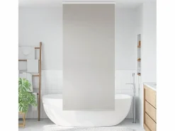 Clicnbuy Estor enrollable para ducha casete tela 110x240 cm ancho 106 cm