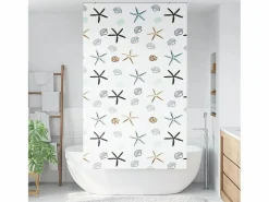Clicnbuy Estor enrollable para ducha 140x240 cm tela ancho 136 cm