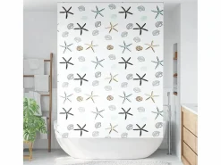 Clicnbuy Estor enrollable para ducha tela 150x240 cm ancho 146 cm