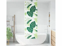 Clicnbuy Estor enrollable para ducha tela 60x240 cm ancho 56 cm