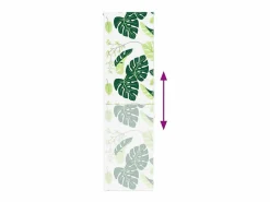 Clicnbuy Estor enrollable para ducha tela 60x240 cm ancho 56 cm