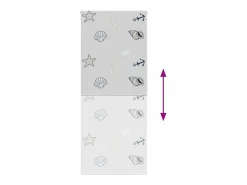 Clearance Estor enrollable para ducha tela 100x240 cm ancho 96 cm Persianas De Interior