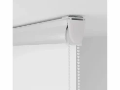 Discount Clicnbuy Estor enrollable para ducha con casete 130x240 cm tela ancho Blanco