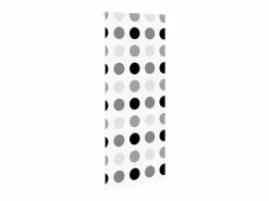 Clicnbuy Estor enrollable para ducha tela 110x240 cm ancho 106 cm