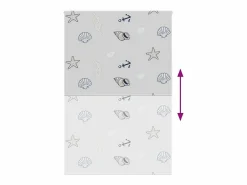 Clicnbuy Estor enrollable para ducha tela 160x240 cm ancho 156 cm