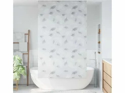 Clicnbuy Estor enrollable para ducha tela 120x240 cm ancho 116 cm Gris