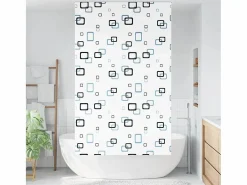 Discount Estor enrollable para ducha 140x240 cm tela ancho 136 cm Persianas De Interior