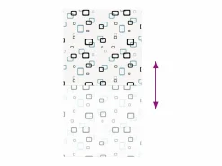 Discount Estor enrollable para ducha 140x240 cm tela ancho 136 cm Persianas De Interior