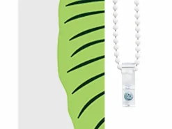 Clearance Clicnbuy Estor enrollable para ducha casete tela 90x240 cm ancho 86 cm Verde