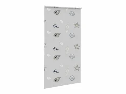 Discount Clicnbuy Estor enrollable para ducha tela 130x240 cm ancho 126 cm Gris