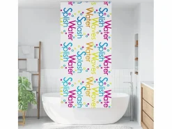Clicnbuy Estor enrollable para ducha tela 100x240 cm ancho 96 cm