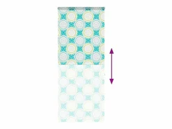 Clicnbuy Estor enrollable para ducha casete tela 100x240 cm ancho 96 cm
