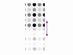 Estor enrollable para ducha tela 90x240 cm ancho 86 cm Persianas De Interior
