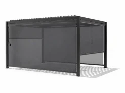Online Estor enrollable para pérgola - 277 x 204 cm - Antracita Cenador Y Quiosco