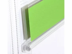 Clearance Estor enrollable Zebra día y noche doble capa 45x150 cm verde gris 19_0000858 Estor Y Toldo