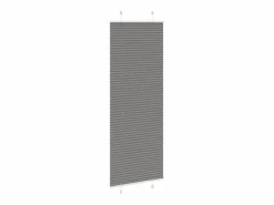 Clicnbuy Estor Plisado Antracita 75x200 cm Tela Ancho 74,4 cm Poliéster