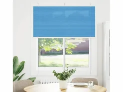 New Clicnbuy Estor Plisado 120x150 cm Tela Ancho 119,4 cm Poliéster Azul