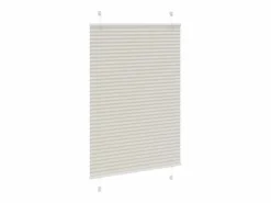 Sale Clicnbuy Estor Plisado claro 90x150 cm Tela Ancho 89,4 cm Poliéster Gris