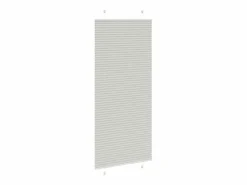 Clicnbuy Estor Plisado claro 85x200 cm Tela Ancho 84,4 cm Poliéster