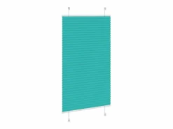 Clicnbuy Estor Plisado petróleo 80x100 cm Tela Ancho 79,4 cm
