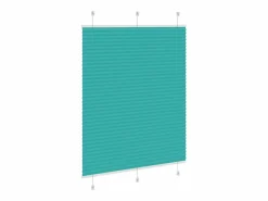 Sale Clicnbuy Estor Plisado petróleo 110x100 cm Tela Ancho 109,4 cm Verde