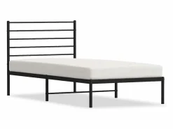 vidaxl Estructura cama sin colchón con cabecero metal 90x190 cm